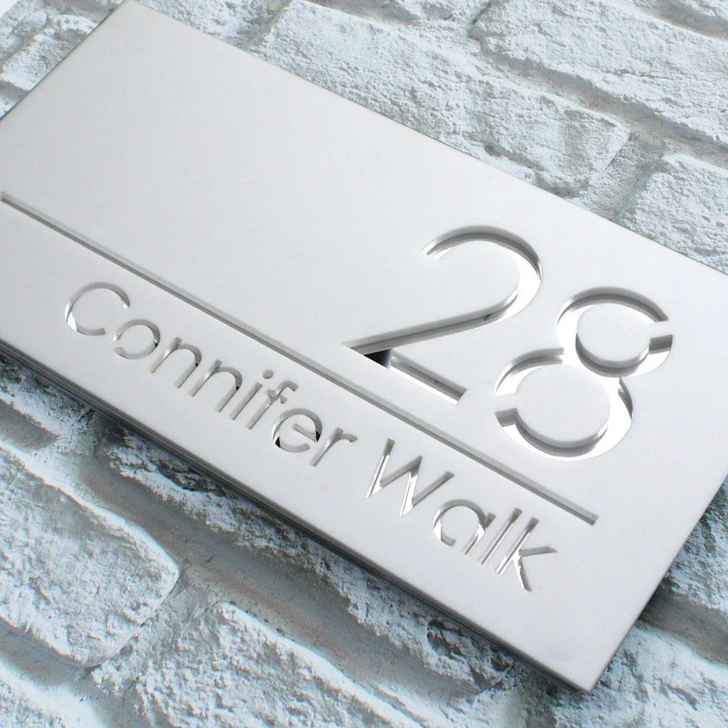 Customized Sign Outdoor House Numbers Plate