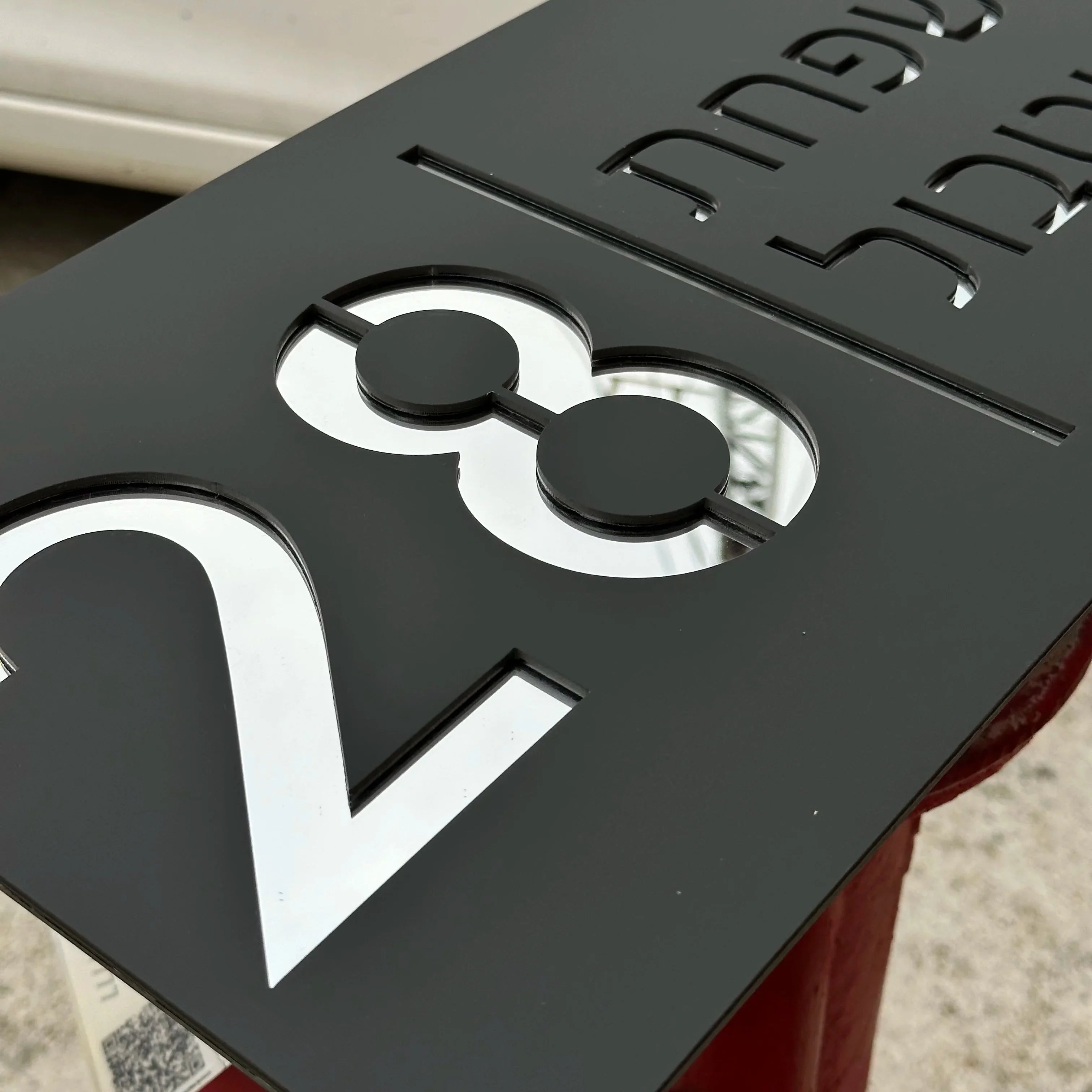 Customized Sign Outdoor House Numbers Plate